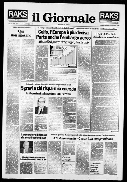 Il giornale : quotidiano del mattino